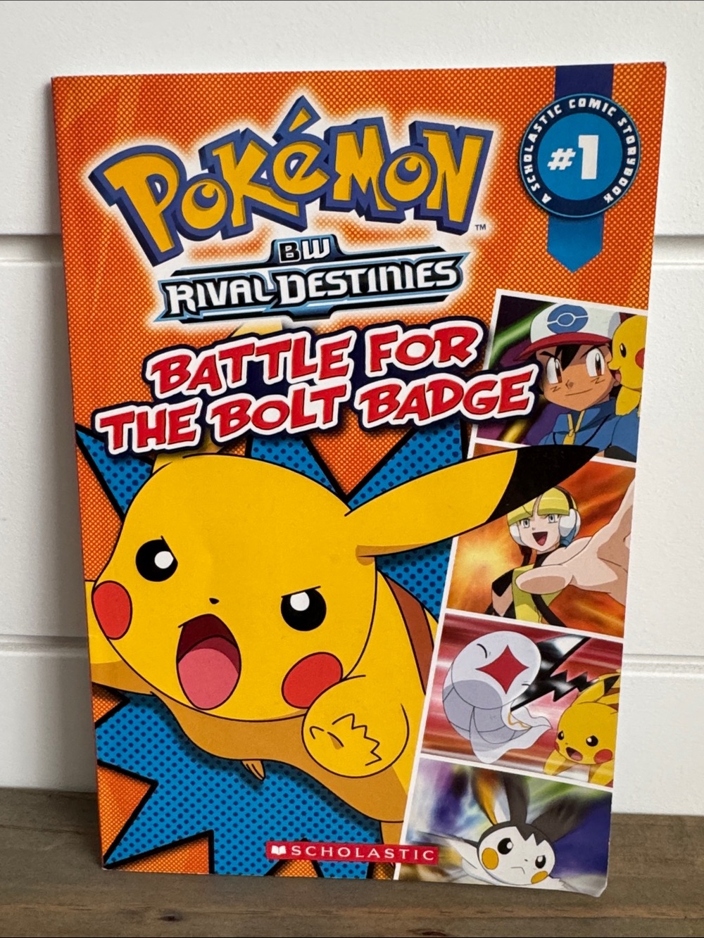 Pokémon BW Rival Destines: Battle for the Bolt Badge - Softcover Children’s Book